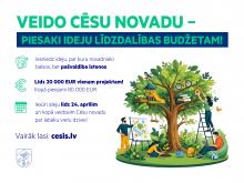 Sākas ideju iesniegšana 2026. gada līdzdalības budžeta projektu konkursā